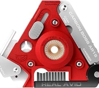 Real Avid Carbon Boss – Carbon Removal Multitool Carbon Scraper Red