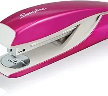 Swingline Stapler, NeXXt Series Wow, Desktop Stapler, 40 Sheet Capacity, Pink (55047023)