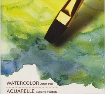 ROYAL BRUSH Royal Langnickel 25-Sheet Watercolor Essentials Artist Paper Pad, 9-Inch by 12-Inch