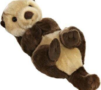 Aurora® Adorable Miyoni® Sea Otter Stuffed Animal – Lifelike Detail – Cherished Companionship – Brown 10 Inches