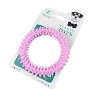 Dog Chew Toys / Teethers for Dogs / Spiked Ring