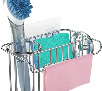 HapiRm Sink Caddy Sponge Holder for Kitchen Sink