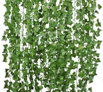 Coolmade 84ft 12 Strands Artificial Flowers, Silk Fake Ivy Leaves