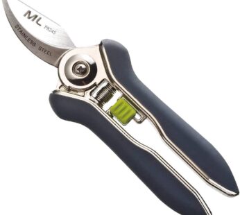 MLTOOLS Bypass Pruning Shears Compact Heavy Duty & Ultra Sharp for Gardening